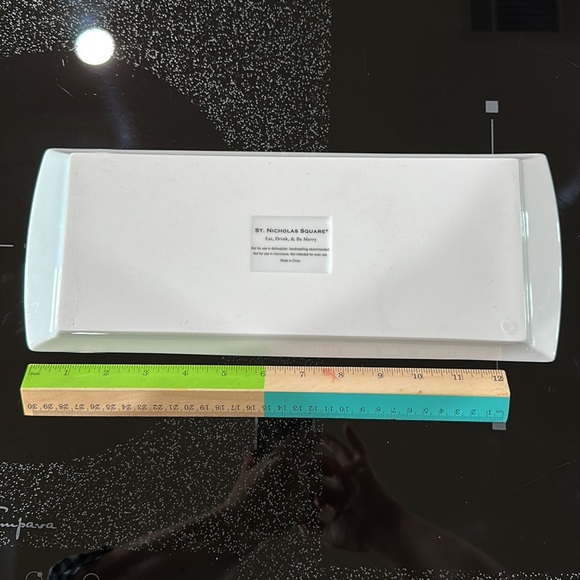 St. Nicholas Square serve ware. Gently used - Picture 4 of 6